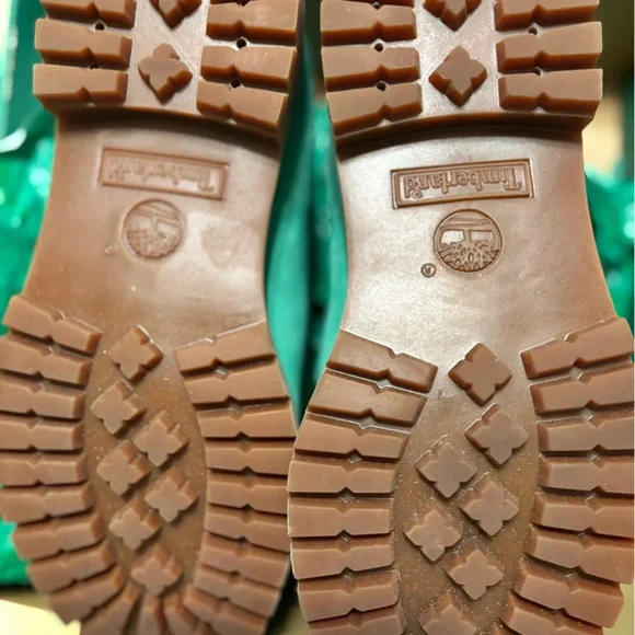 NEW with box MEN’S AWESOME GREEN TIMBERLAND 50th ANNIVERSARY BOOTS SIZE 10.5 - Picture 10 of 11
